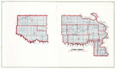 Page 056 and 057 - Lyman County, South Dakota State Atlas 1904